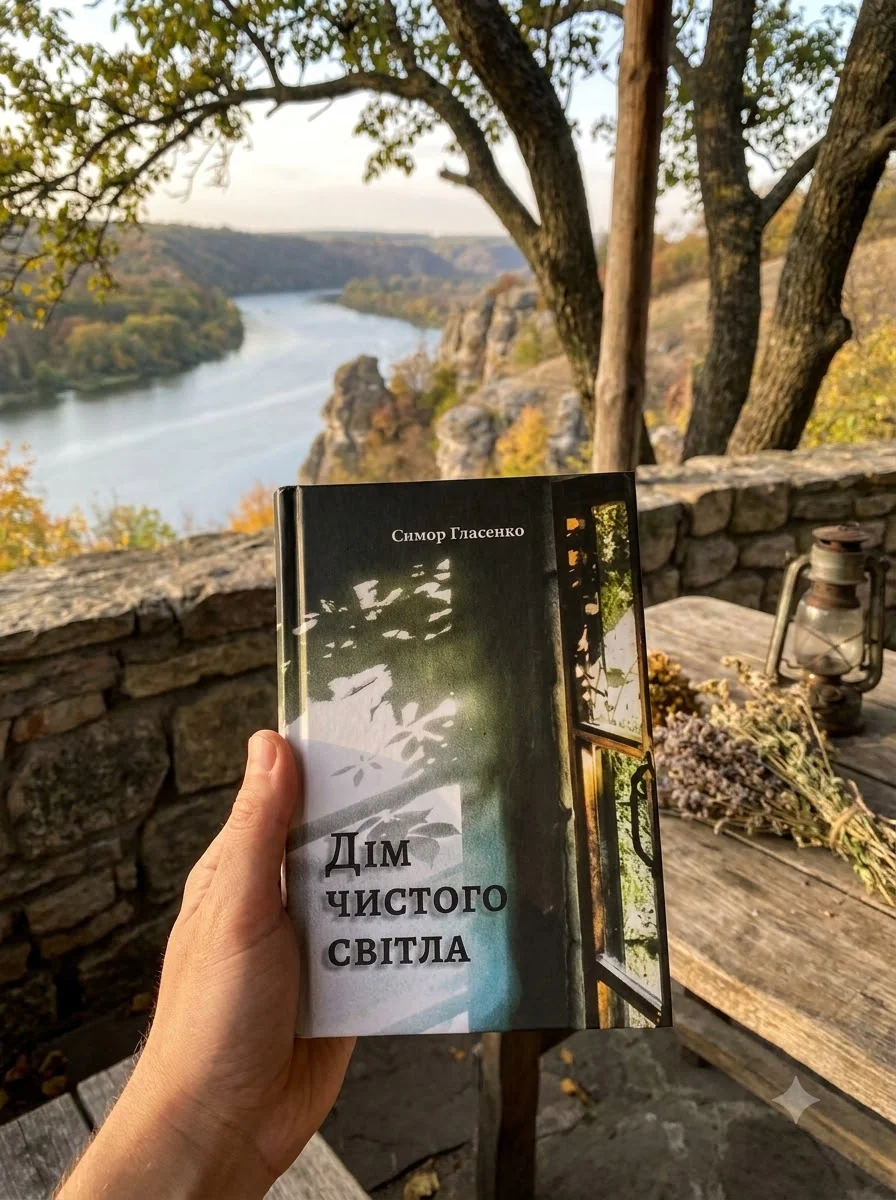 Дім чистого світла — Симор Гласенко, обкладинка