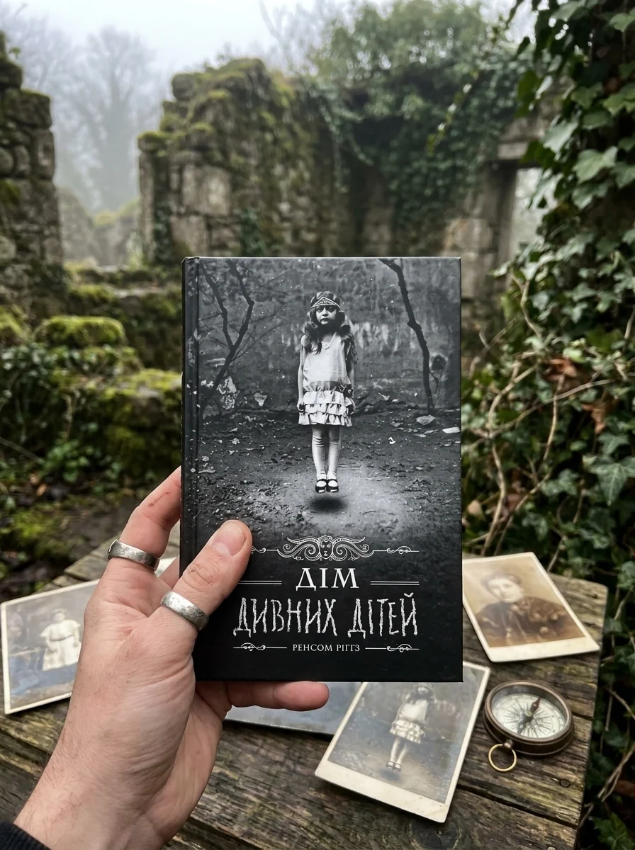 Дім дивних дітей. Книга 1 — Ренсом Ріґґз, обкладинка