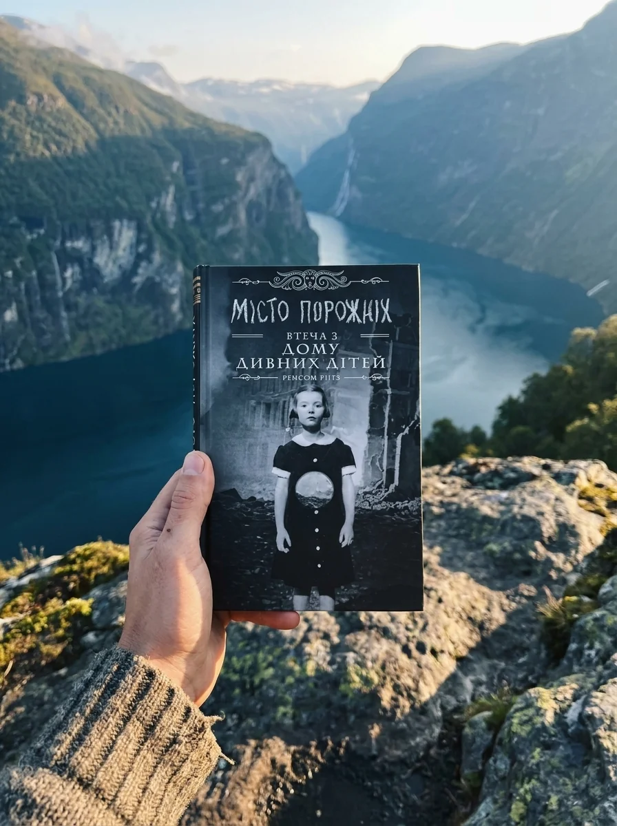 Дім дивних дітей. Книга 2. Місто Порожніх. Втеча з Дому дивних дітей — Ренсом Ріґґз, обкладинка
