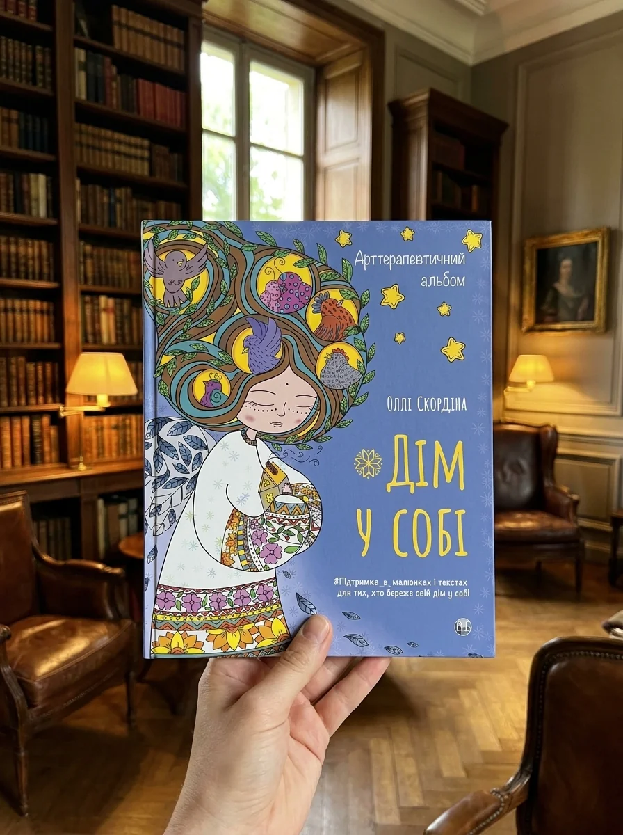 Арттерапевтичний альбом «Дім у собі». Підтримка в малюнках і текстах для тих, хто береже свій дім у собі — фото 2