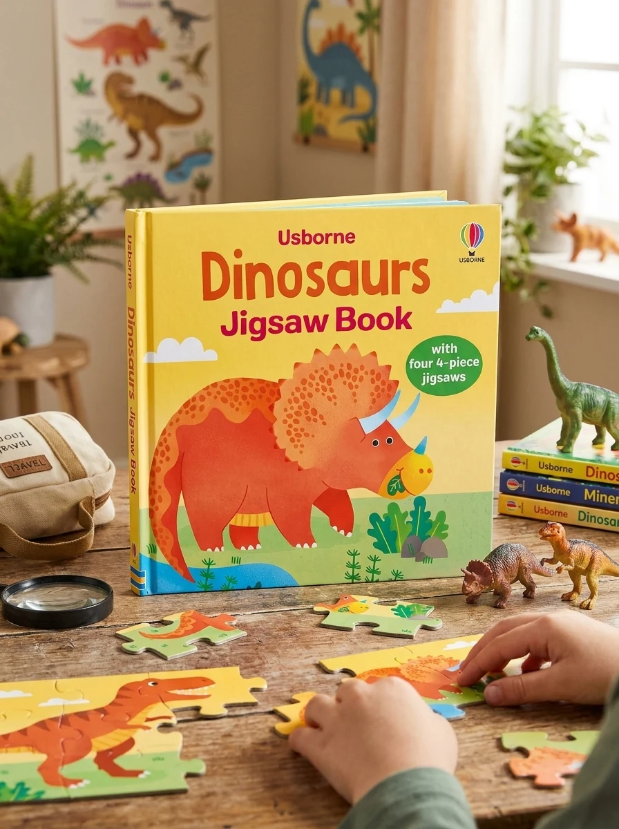 Dinosaurs Jigsaw Book — Дитяча література