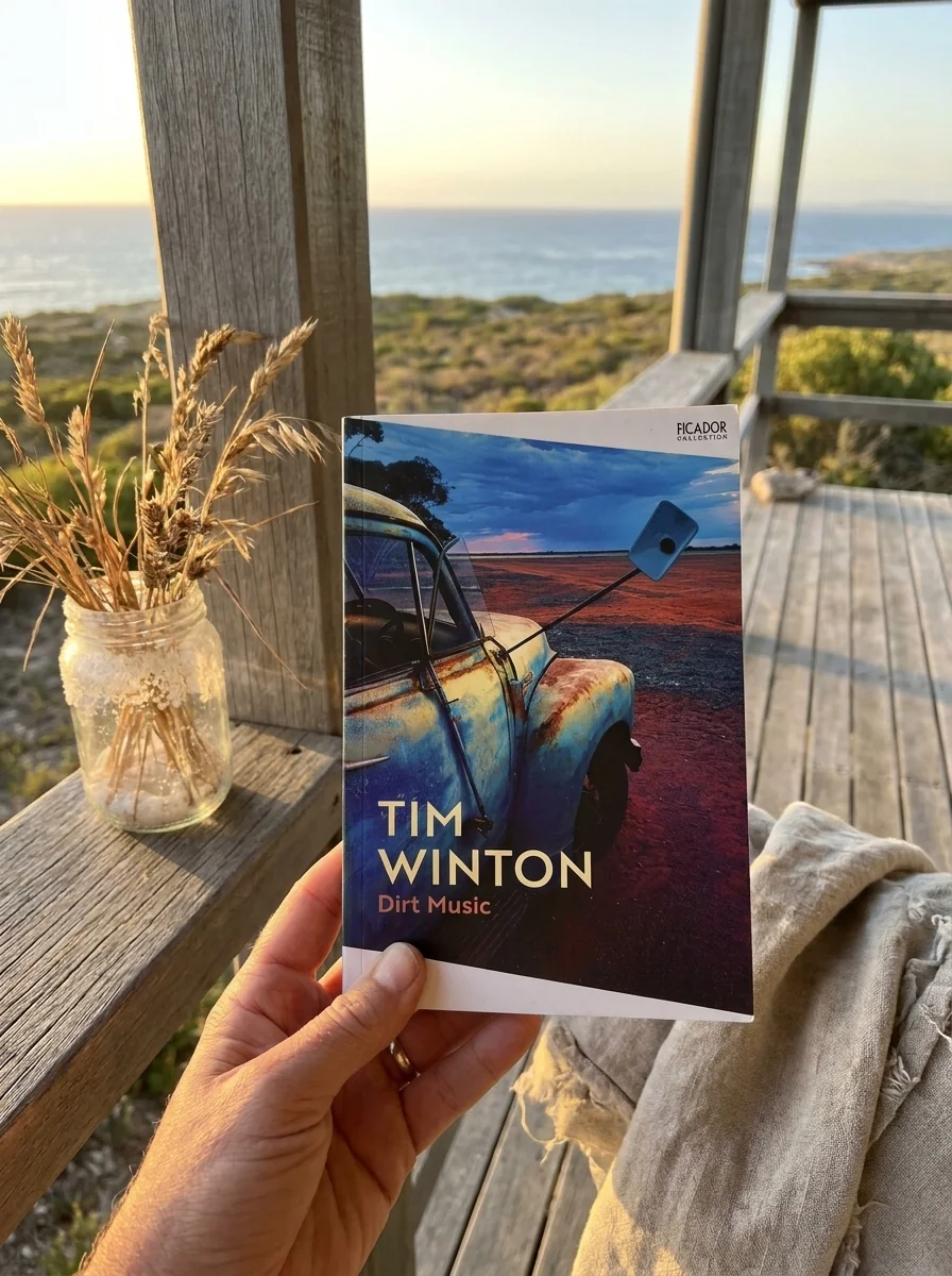 Dirt Music — Tim Winton, обкладинка