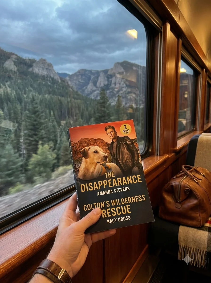 Disappearance / Colton's Wilderness Rescue — Amanda Stevens, обкладинка