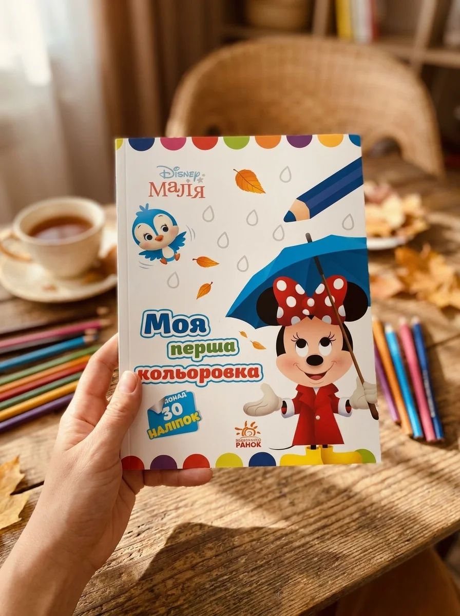 Disney Маля. Моя перша кольоровка. Мінні — фото 2