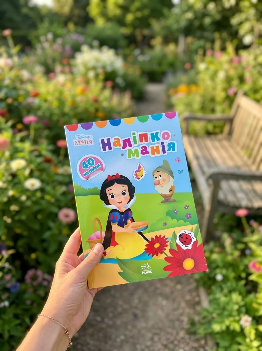 Наліпкоманія. Принцеса — Книги з наліпками