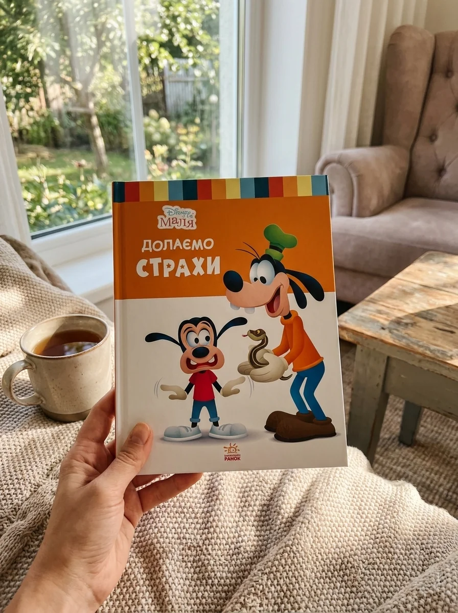 Disney Маля. Школа життя. Долаємо страхи — Ненсі Перент, обкладинка