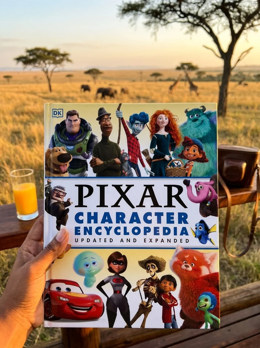 Disney Pixar Character Encyclopedia Updated and Expanded — Шарі Ласт, обкладинка