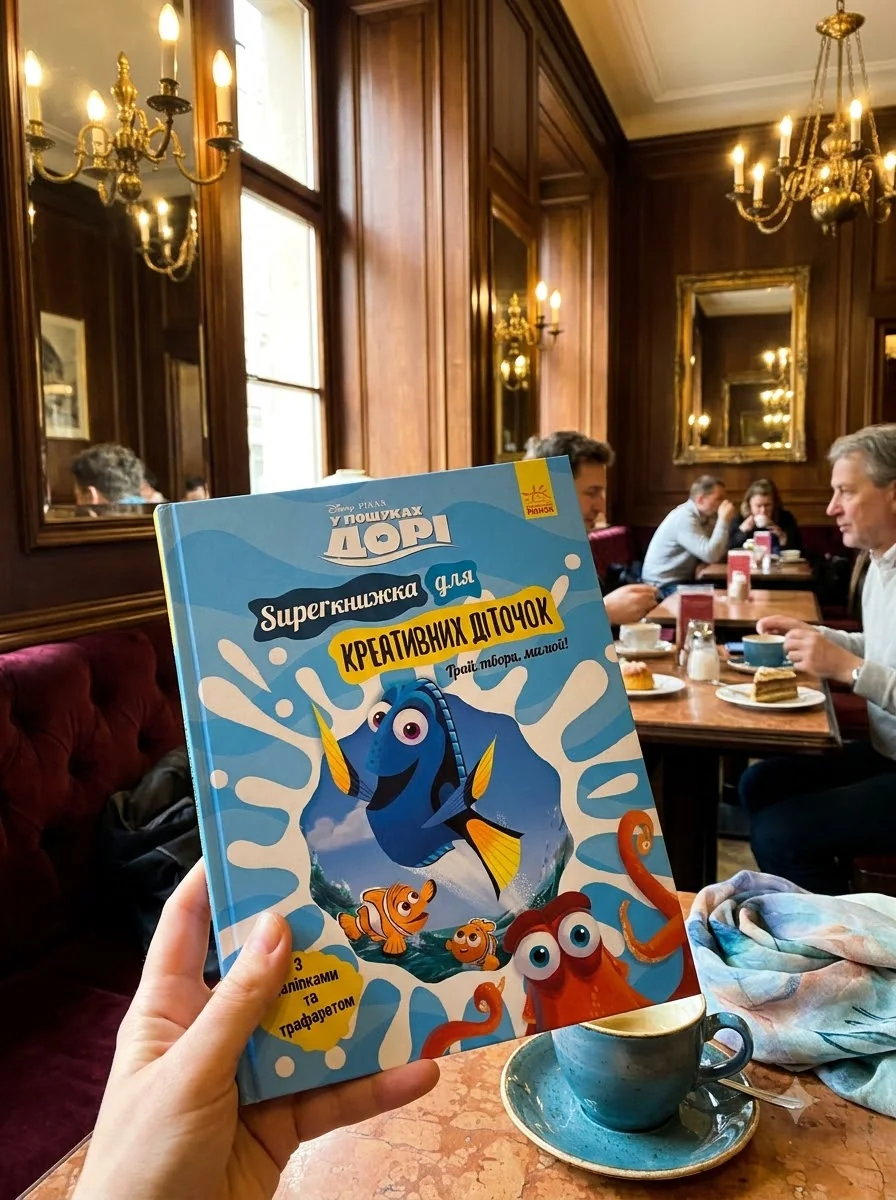 Disney. У пошуках Дорі. SUPERкнижка для креативних діточок — Розвивальні книги
