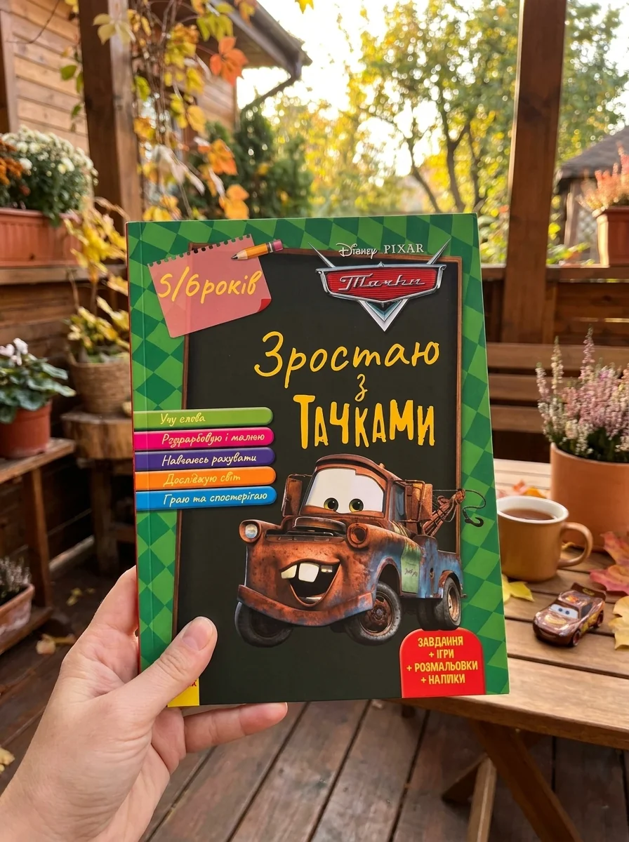 Зростаю разом з Disney. Тачки, обкладинка
