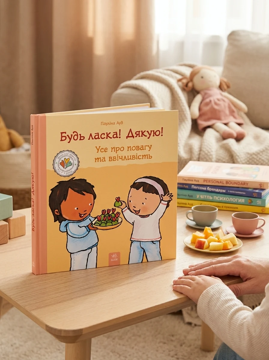 Дітям про інтимне. Будь ласка! Дякую! Усе про повагу та ввічливість — Дитяча література