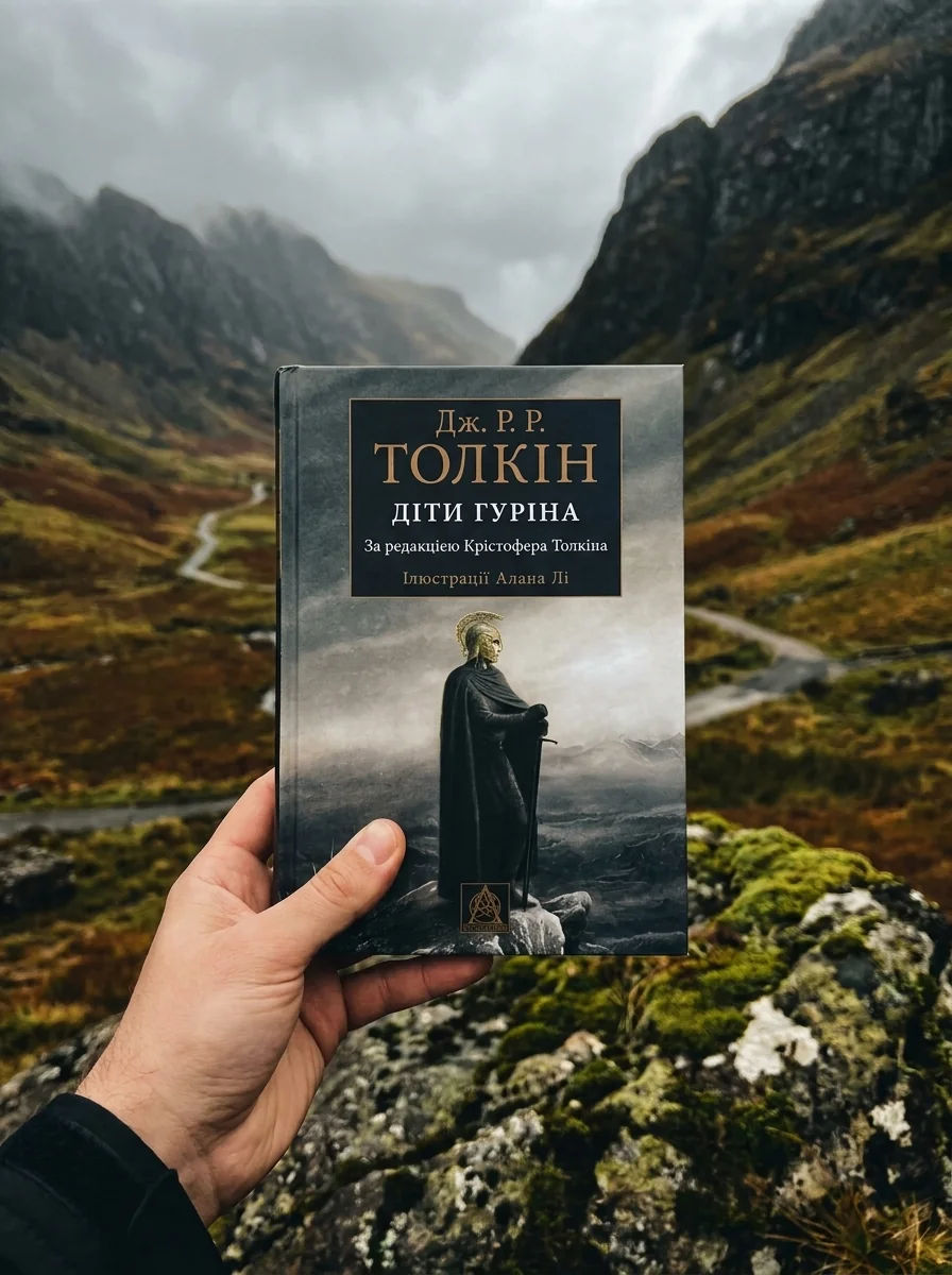 Діти Гуріна (з ілюстраціями) — Джон Р. Р. Толкін, обкладинка