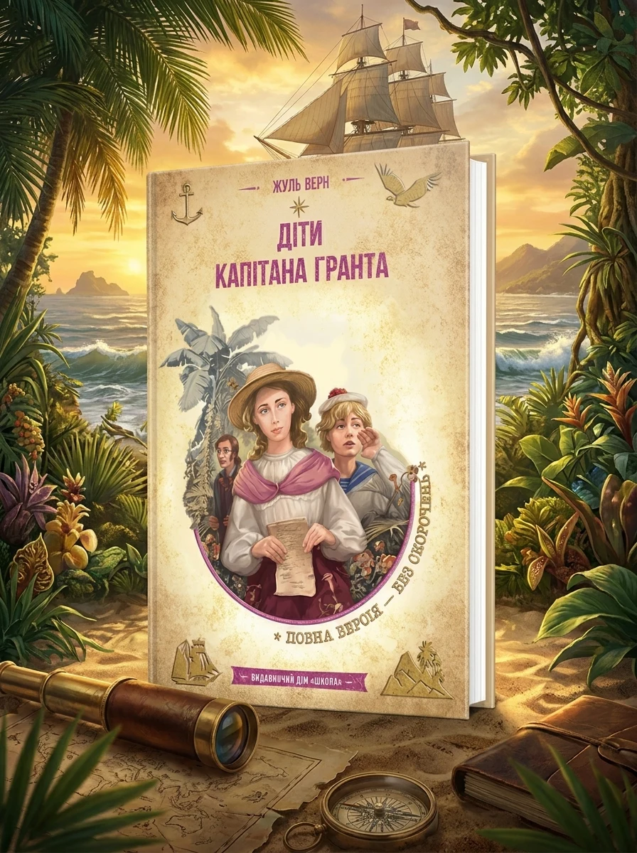 Діти капітана Гранта — Дитяча література
