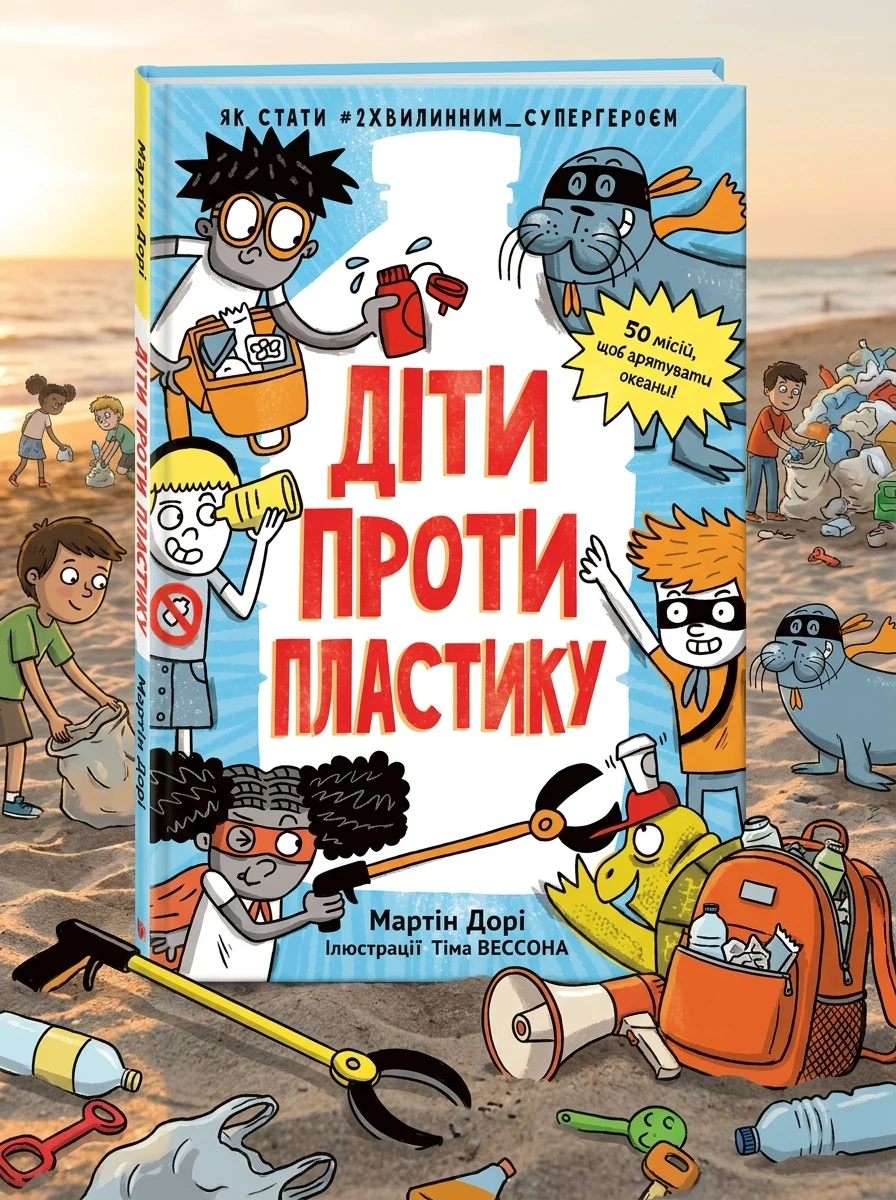 Діти проти пластику — Мартін Дорі, обкладинка