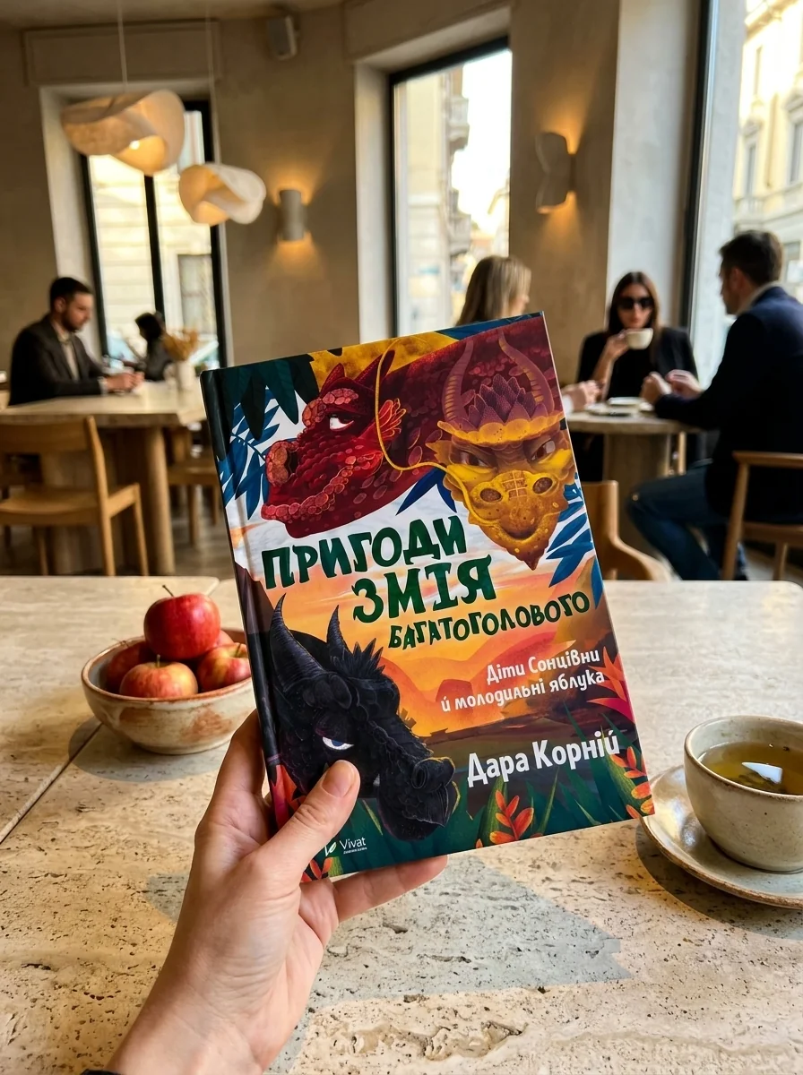 Діти Сонцівни й молодильні яблука. Пригоди Змія Багатоголового. Книга 1 — Дитяча фантастика