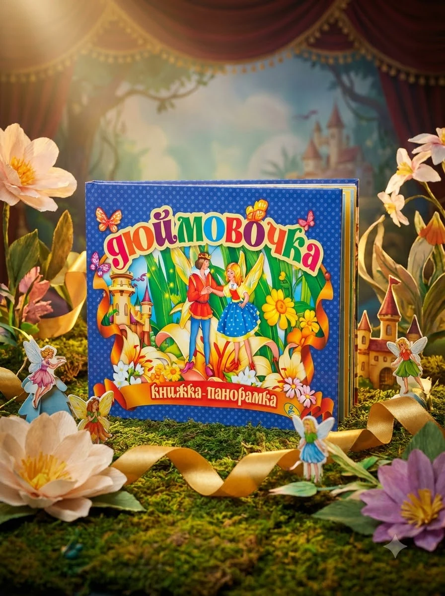 Дюймовочка Книжка-панорамка — Дитячі книги