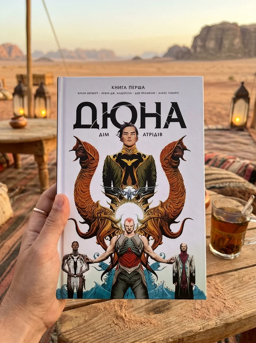 Дюна. Дім Атрідів. Книга 1 — Герберт Браян, обкладинка