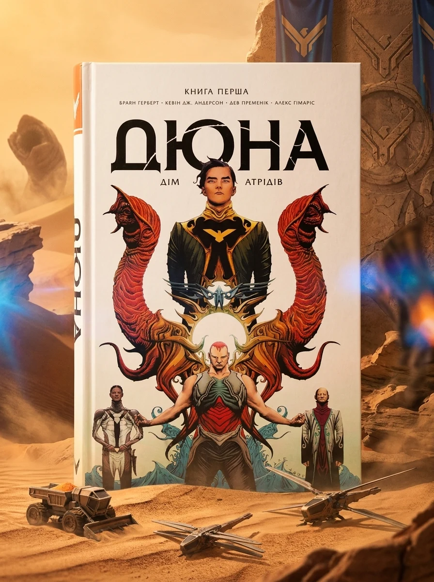 Дюна. Дім Атрідів. Книга 1 — Фантастика та фентезі