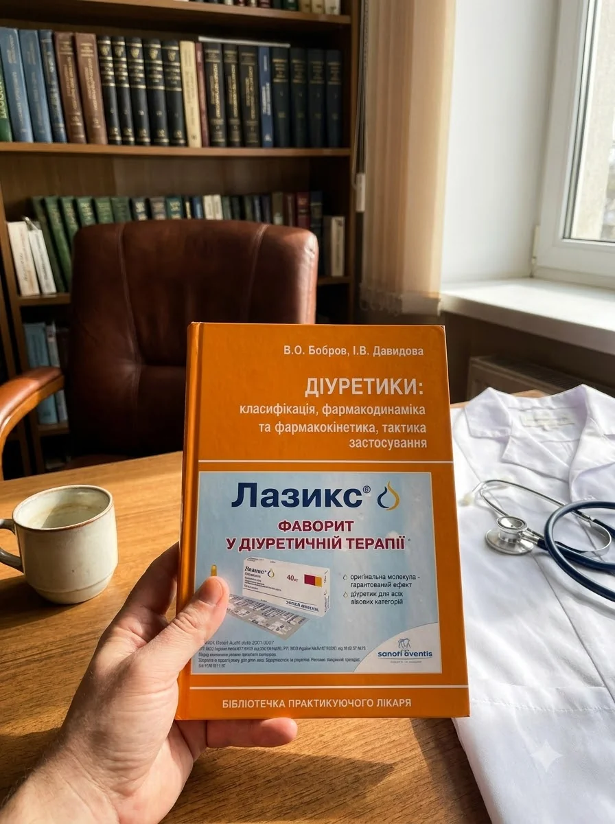 Діуретики: класифікація, фармакодинаміка та фармакокінетика, тактика застосування — Книги
