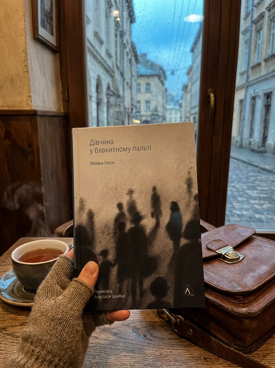Дівчина у блакитному пальті | купити книгу онлайн