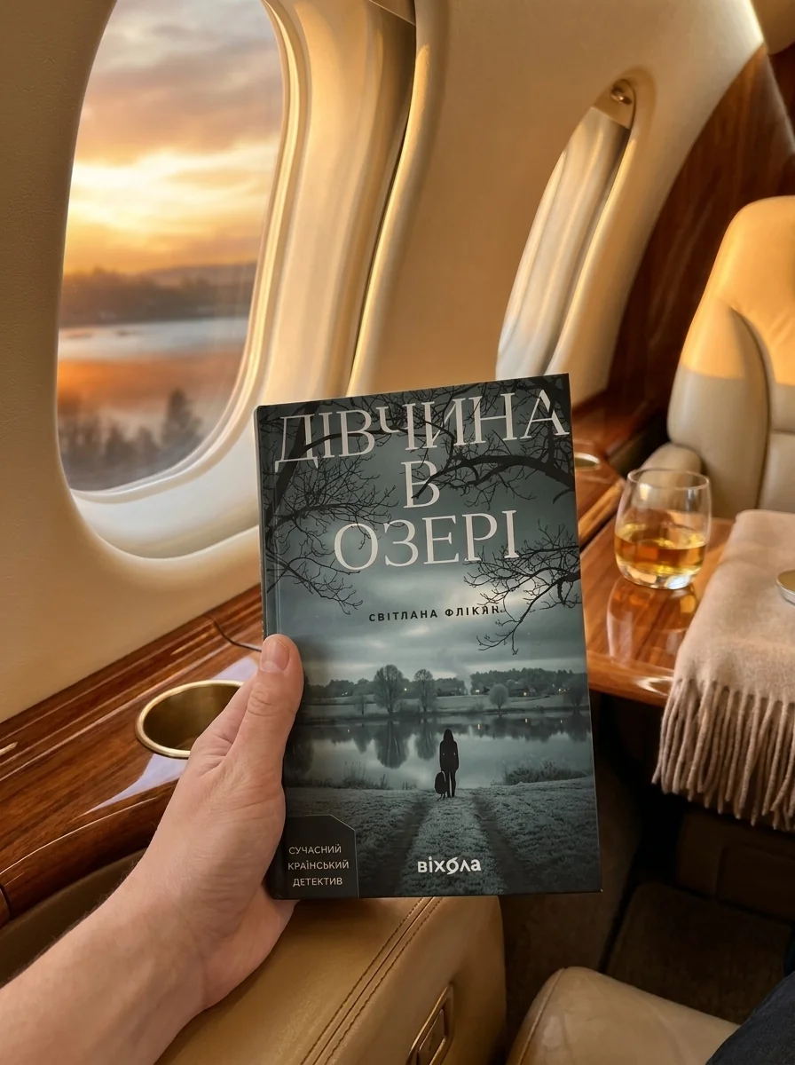 Дівчина в озері — Художня література