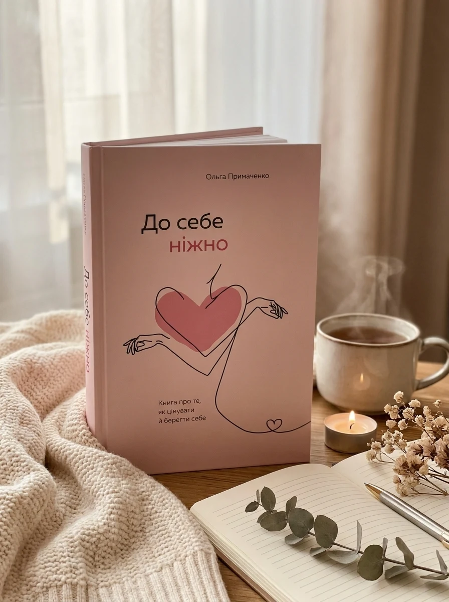 До себе ніжно. Книга про те, як цінувати й берегти себе — Примаченко Ольга, фото 2