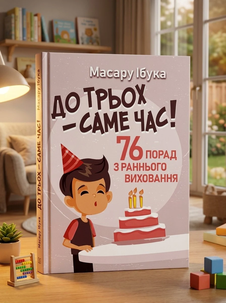 До трьох – саме час!. 76 порад з раннього виховання — Масару Ібука, фото 2