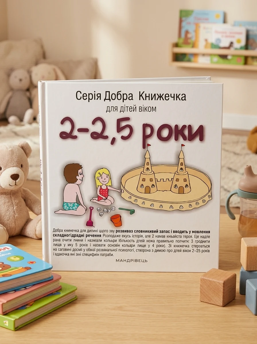 Добра книжечка для дітей віком 2-2,5 роки — фото 2
