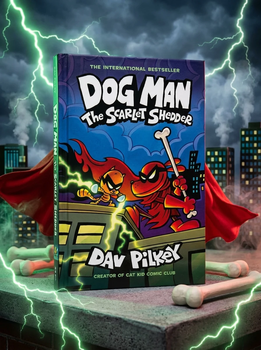 Dog Man 12. The Scarlet Shedder