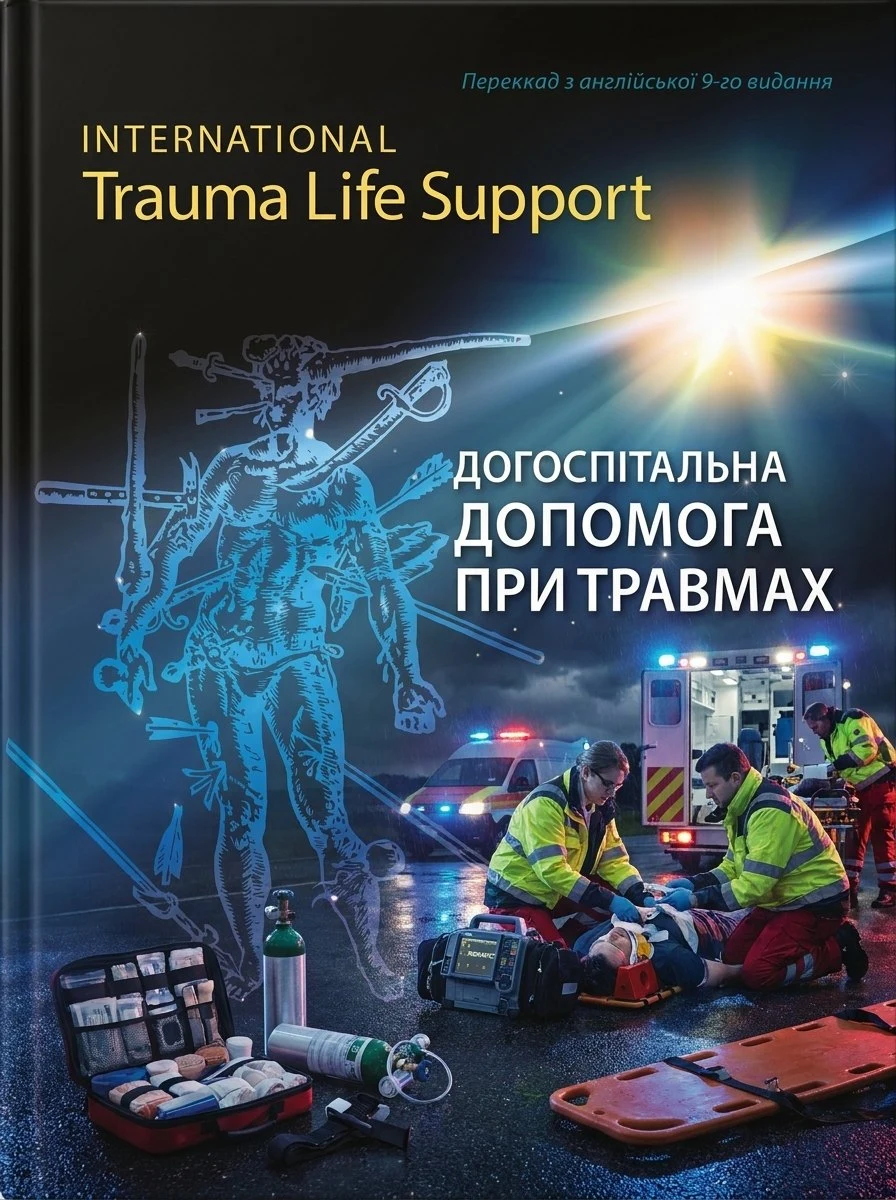 Догоспітальна допомога при травмах: 9-е видання — Рой Л Елсон, обкладинка