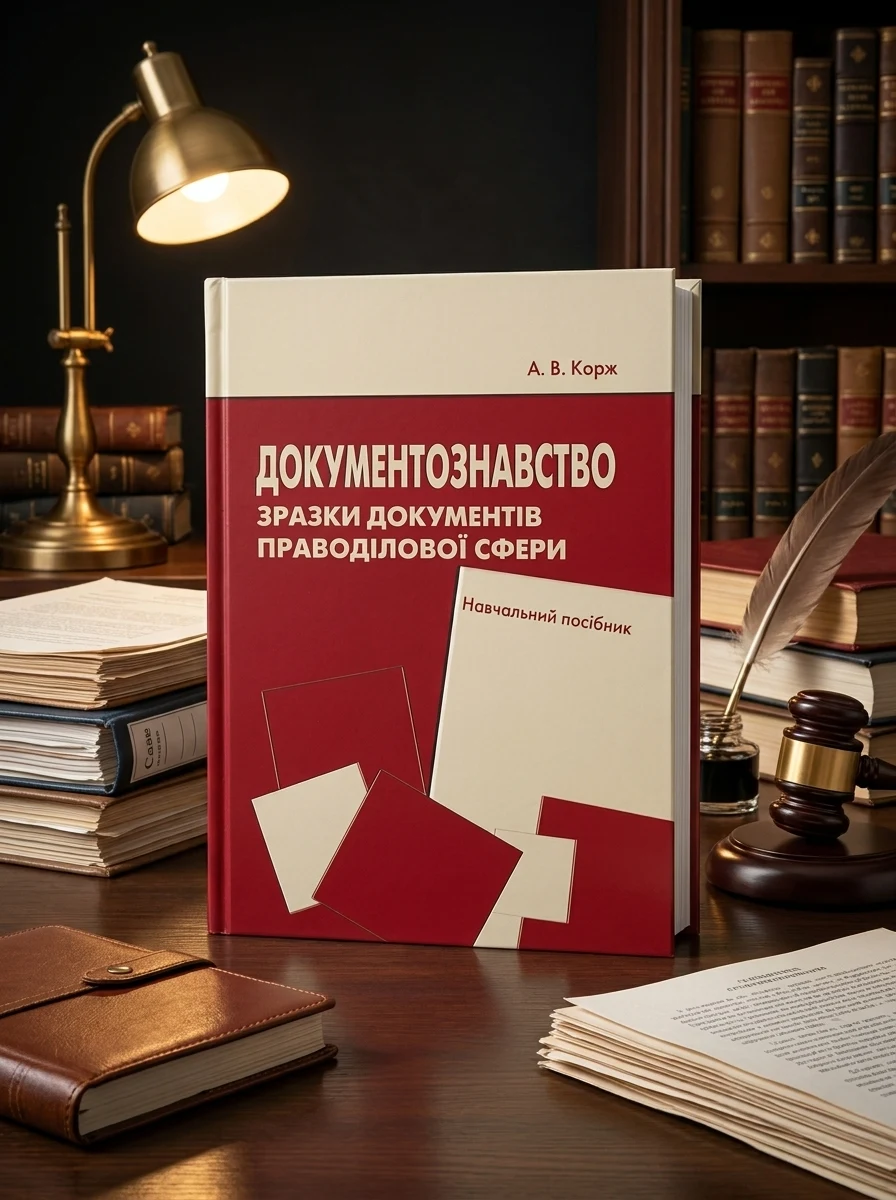 Документознавство. Зразки документів праводілової сфери. Навчальний посібник — Наука та психологія