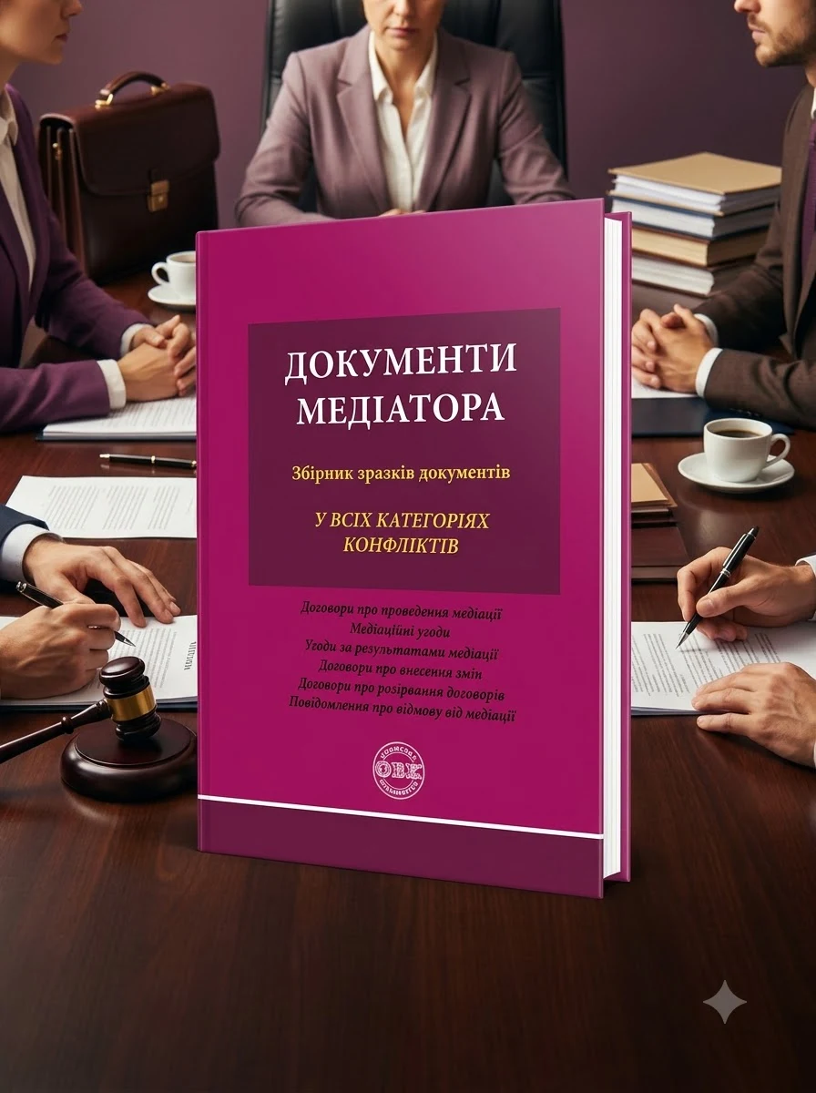 Документи медіатора. Збірник зразків документів — Оксана Коротюк, фото 2