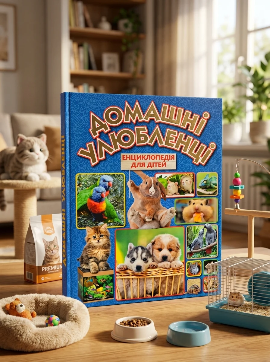 Домашні улюбленці. Енциклопедія для дітей