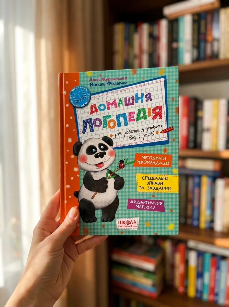 Навчальний посібник. ДОМАШНЯ ЛОГОПЕДІЯ.  Алла Журавльова. — фото 2