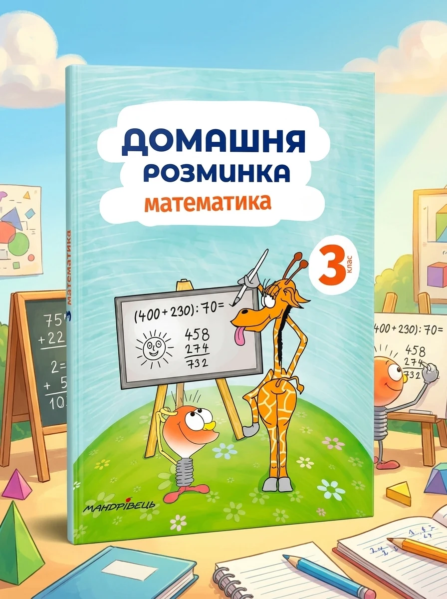 Домашня розминка. Математика. 3 клас