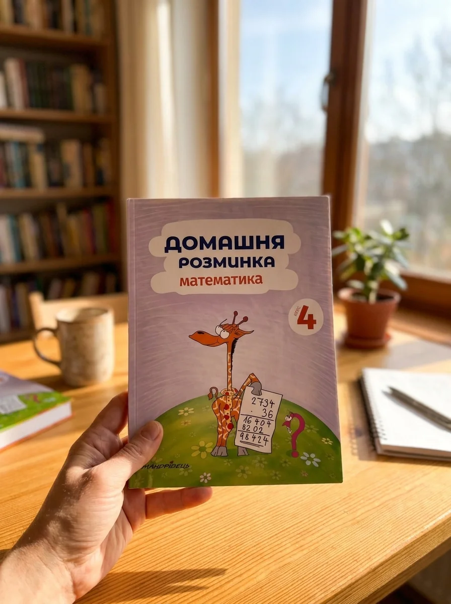 Домашня розминка. Математика. 4 клас — Підготовка до школи