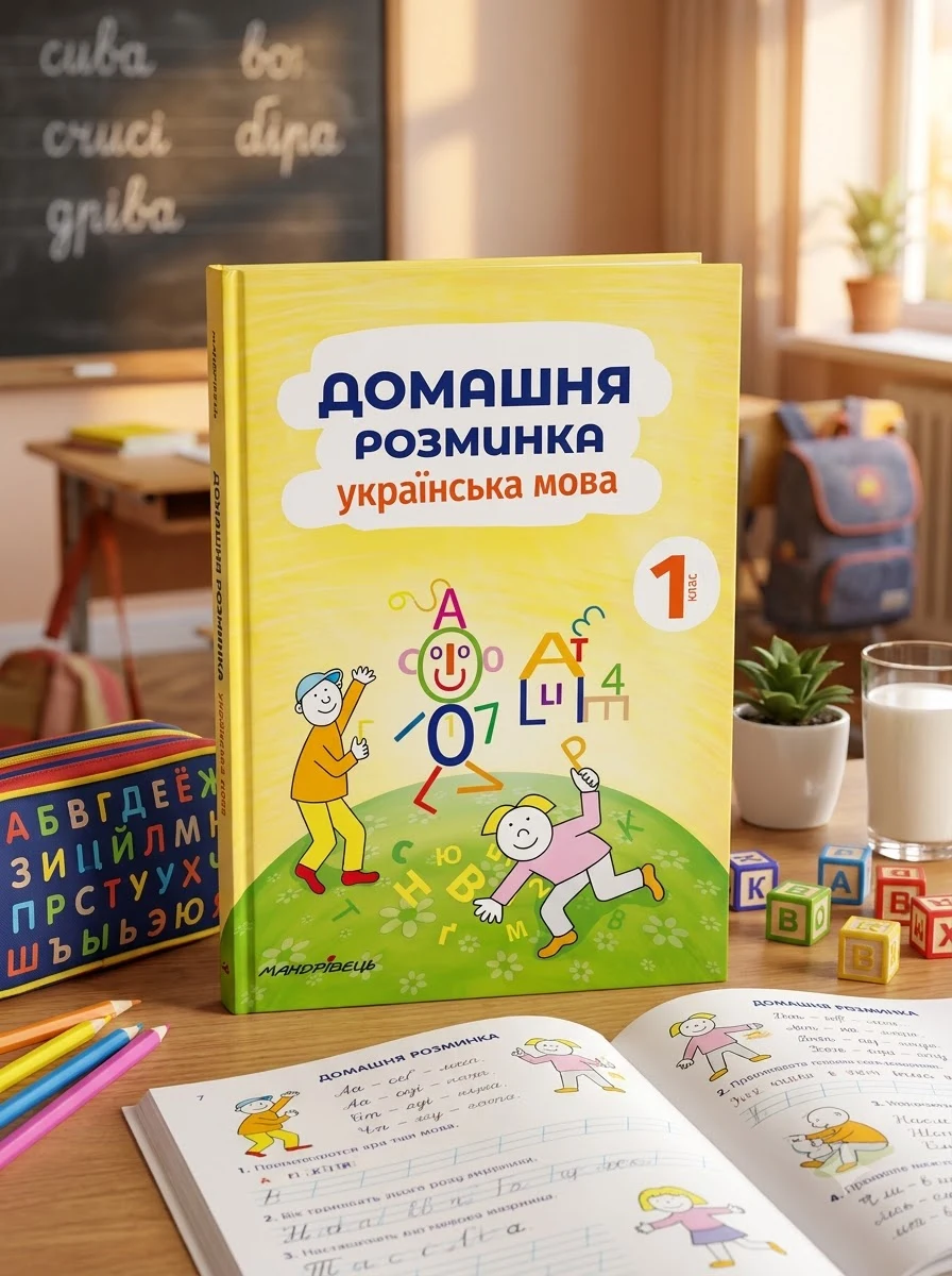 Домашня розминка. Українська мова. 1 клас — фото 2