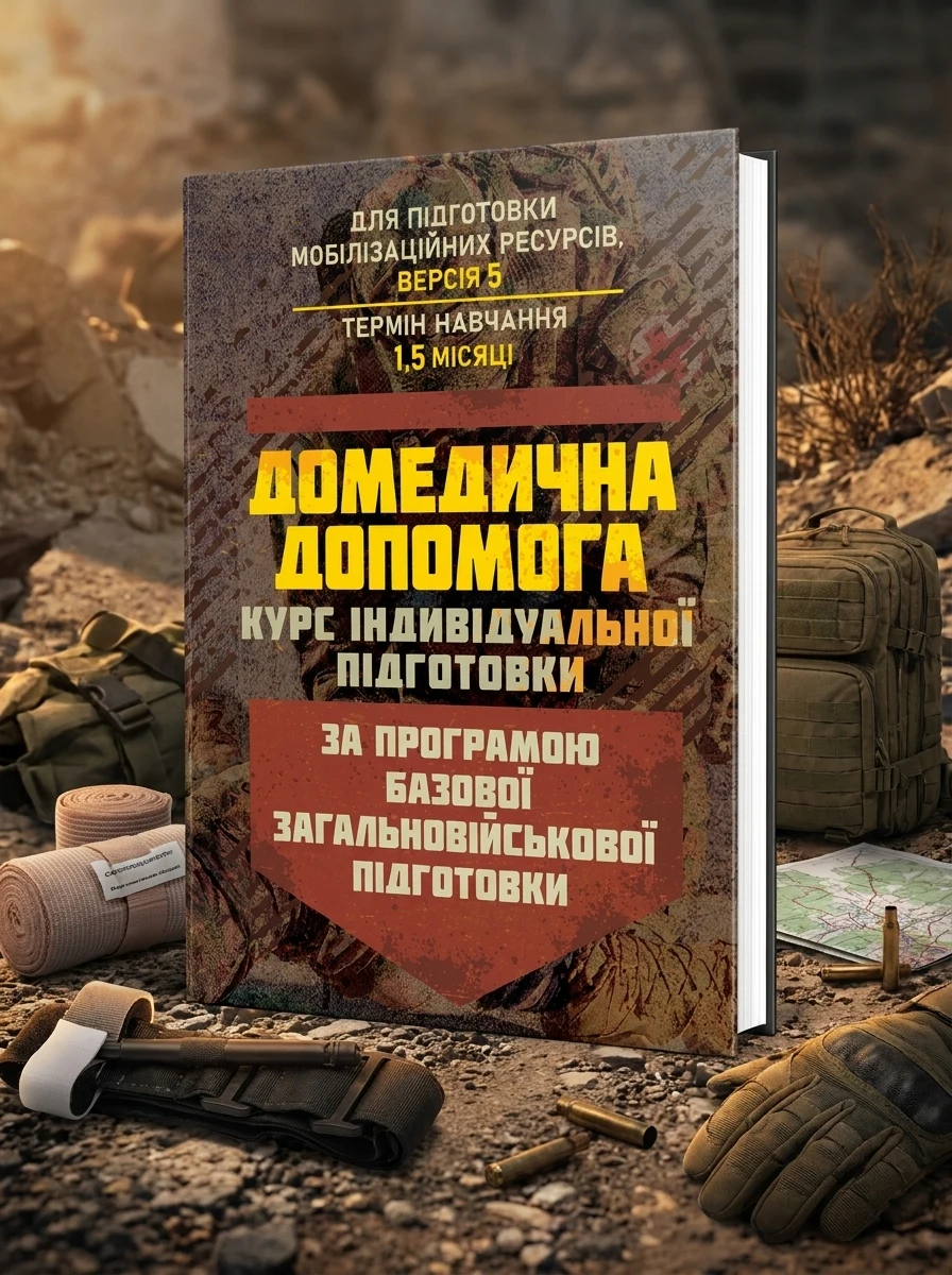 Домедична допомога (курс індивідуальної підготовки). За програмою базової загальновійськової підготовки — фото 2