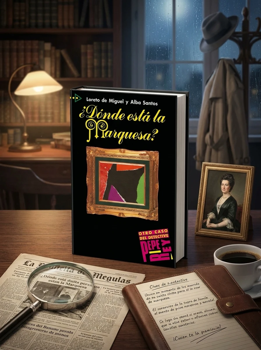 Donde esta la marquesa? Otro caso del detective Pepe Rey 2 — Вивчення мов