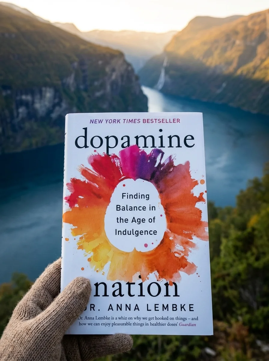Dopamine nation. Finding balance in the age of indulgence — Анна Лембке, обкладинка