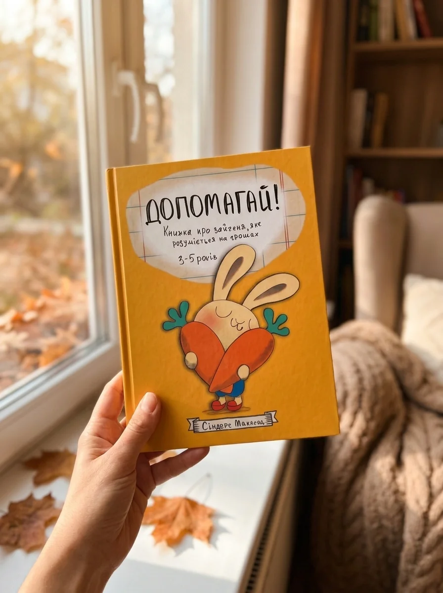 Допомагай! Книжка про зайченя, яке розуміється на грошах. 3–5 років — Пізнавальні книги для дітей