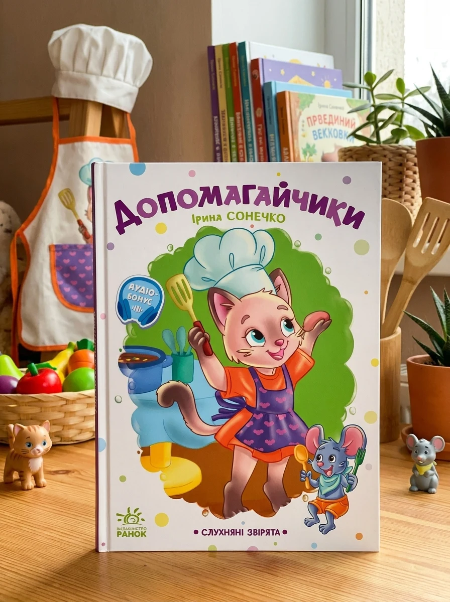 Допомагайчики. Слухняні звірята — Дитяча література