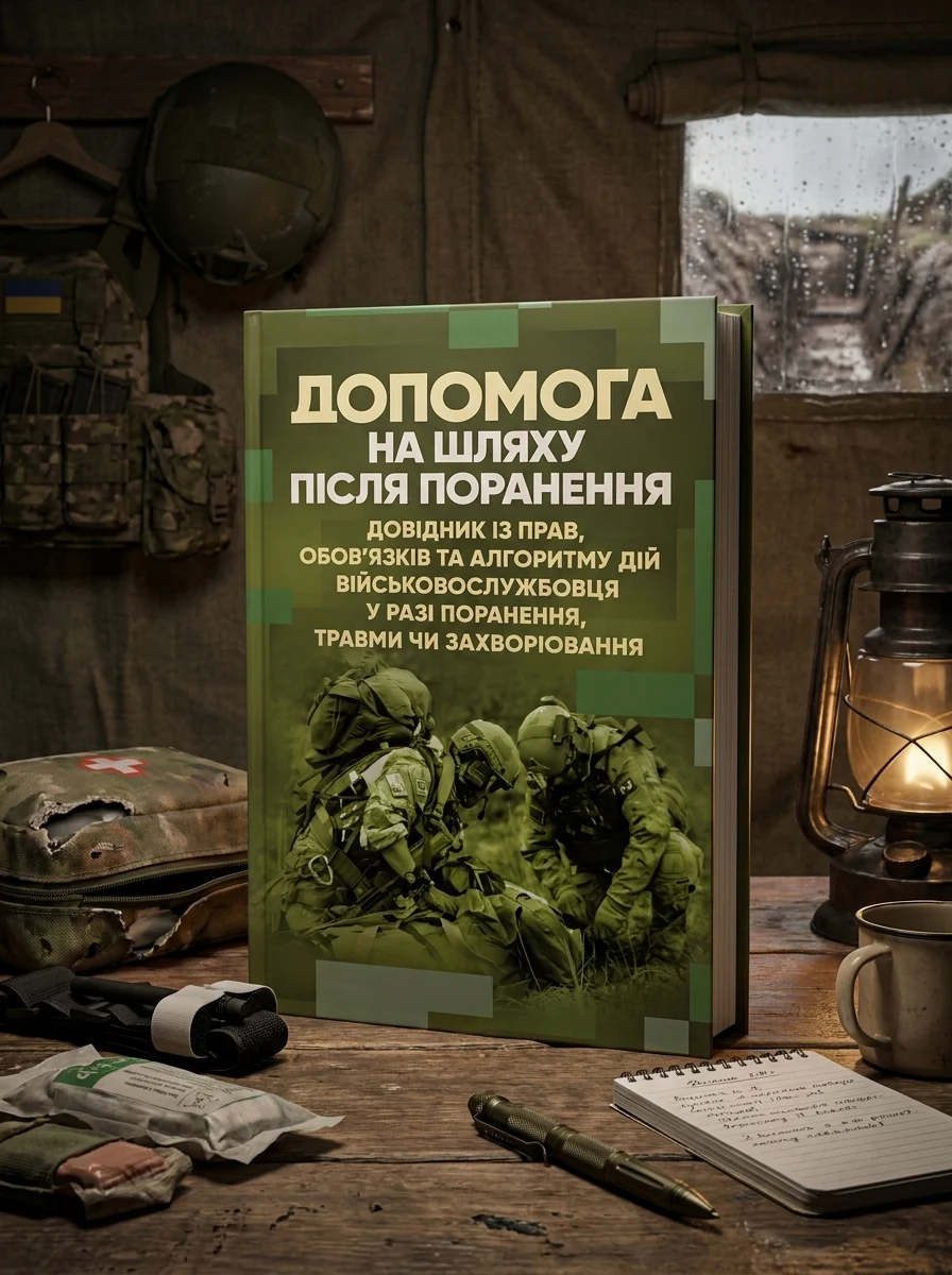 Допомога на шляху після поранення. Довідник із прав, обов'язків та алгоритму дій військовослужбовця у разі поранення, травми чи захворювання — фото 2