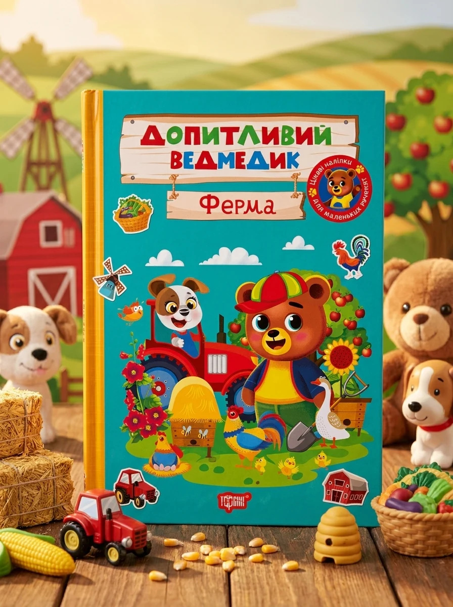 Допитливий ведмедик. Ферма — фото 2