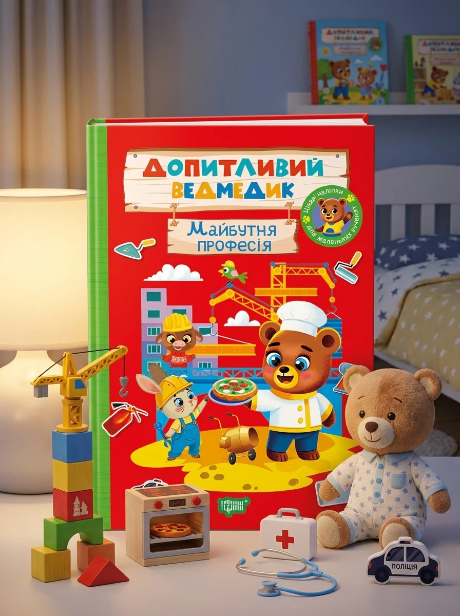 Допитливий ведмедик. Майбутня професія — Дитяча література