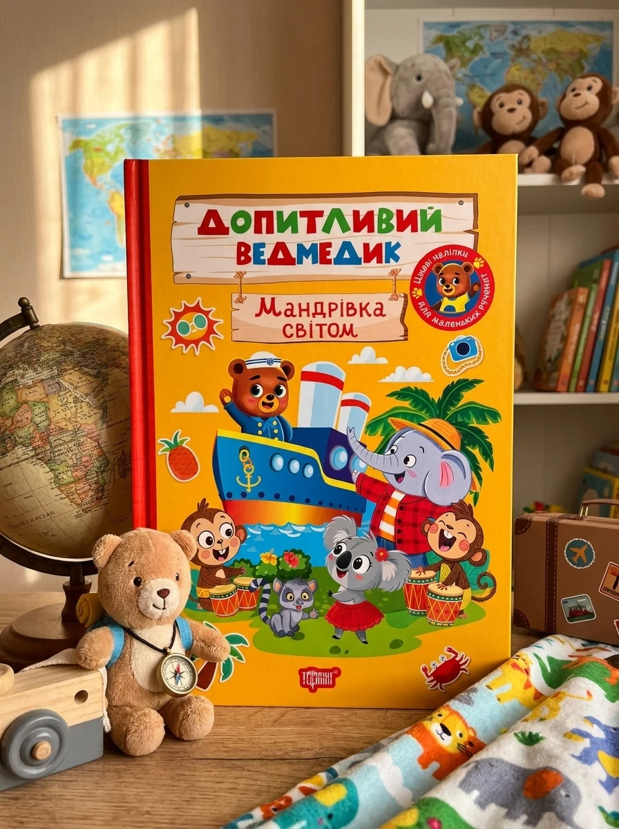 Допитливий ведмедик. Мандрівка світом — фото 2