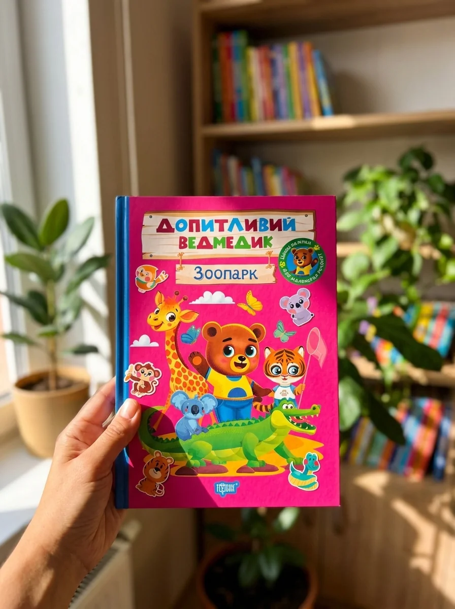 Допитливий ведмедик. Зоопарк — Дитяча література