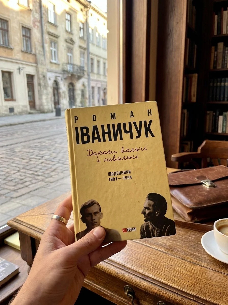 Дорогі вольні і невольні. Щоденники. 1991-1994 — Роман Іваничук, обкладинка