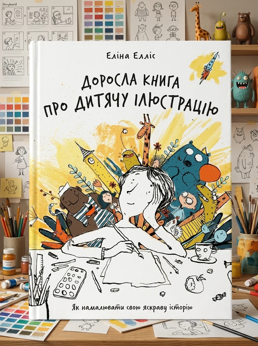 Доросла книга про дитячу ілюстрацію: як намалювати свою яскраву історію — фото 2