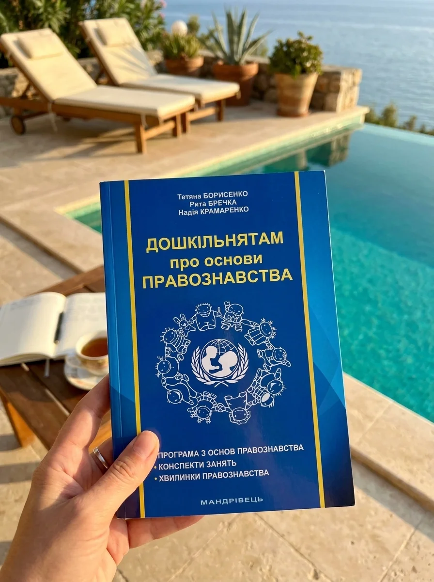 Дошкільнятам про основи правознавства — Тетяна Борисенко, обкладинка