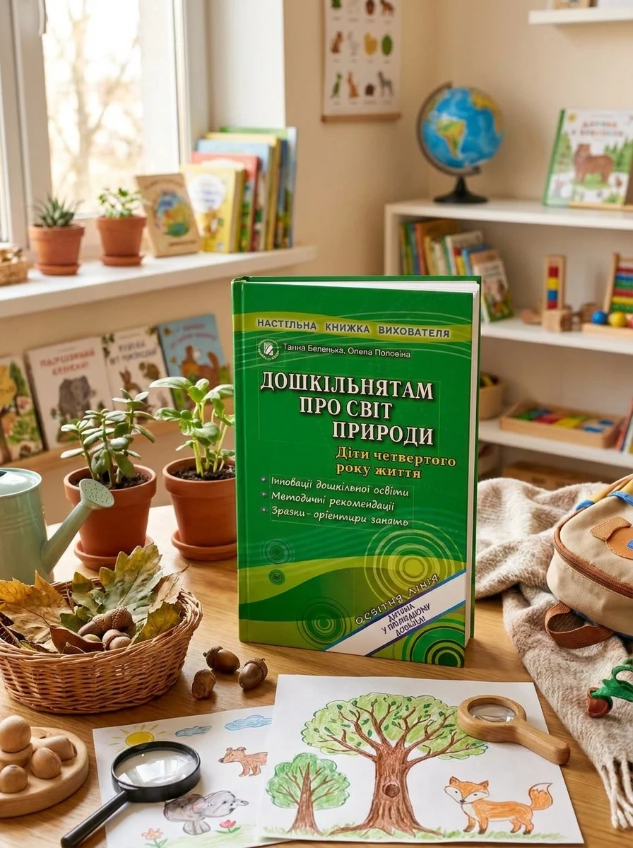 Дошкільнятам про світ природи. Книжка вихователя. Діти четвертого року життя
